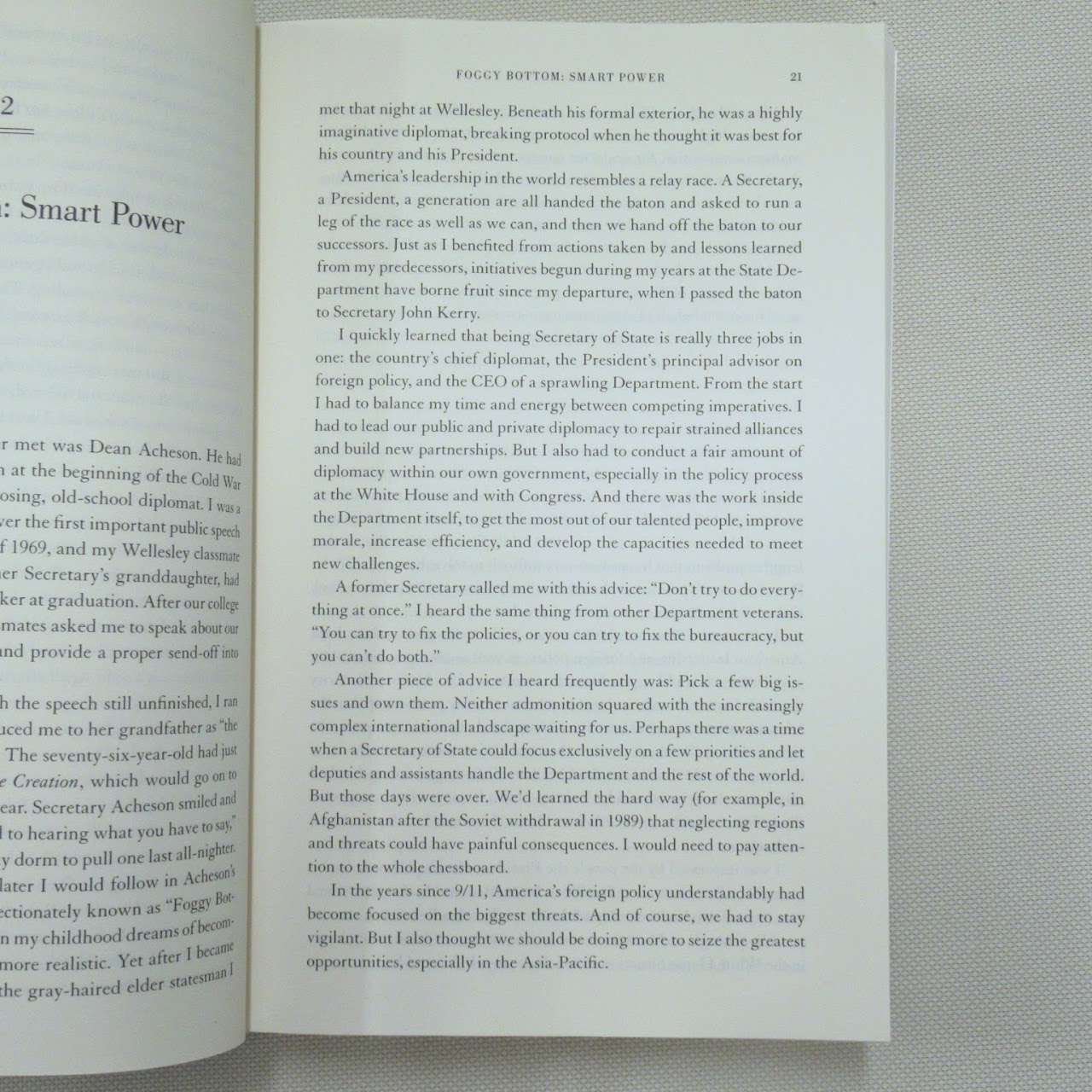 Hillary Clinton SIGNED 'Hard Choices' Book