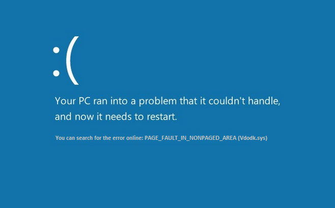 Solucionar el error PAGE_FAULT_IN_NONPAGED_AREA