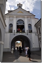 6 Vilnius chapelle de la porte de l'aurore