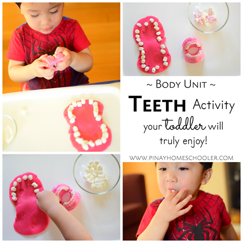 Teeth Activity for Toddlers