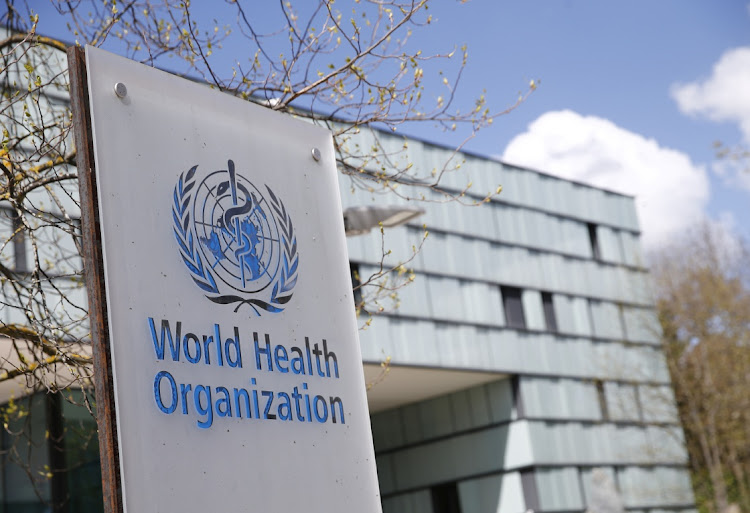 The World Health Organization offices in Geneva, Switzerland, on April 6 2021.