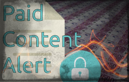 Paid Content Alert Preview image 0