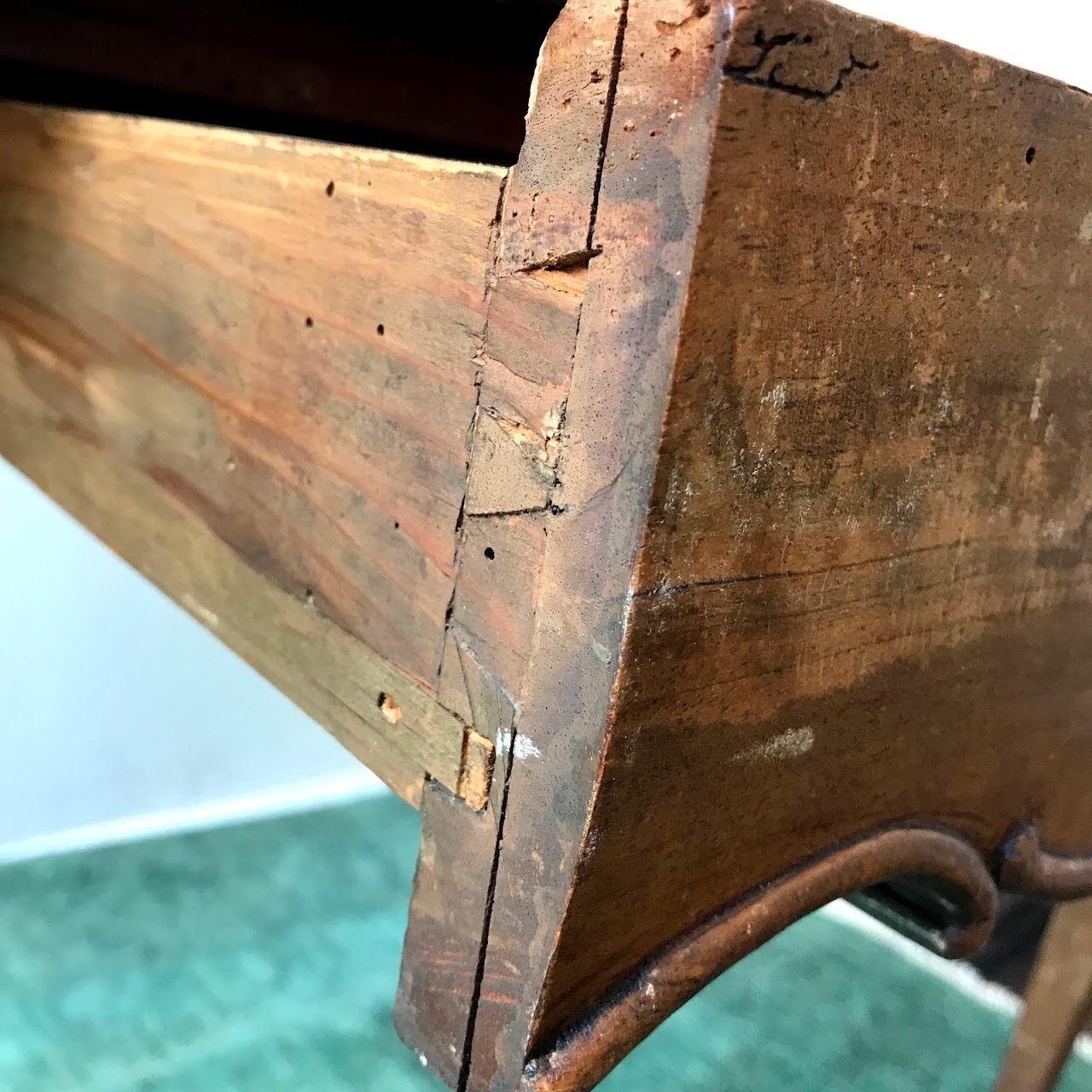 Inlaid Wood Desk