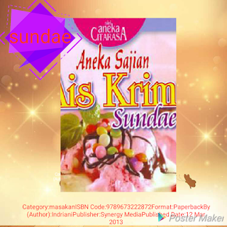 Buku Resepi Aiskrim Sunday