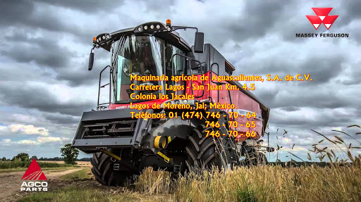 Maquinaria Agrícola de Aguascalientes, S. A. de C.V., Kilometro 4.5 Carretera Lagos - San Juan, Lagos de Moreno, 47515 Lagos de Moreno, Jal., México, Proveedor de equipos agrícolas | JAL