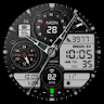 MD295: Analog watch face icon