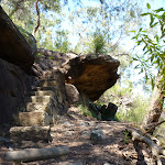 Steps cave seat all with a view a great excuse for a rest (353591)