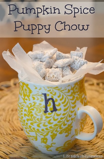 Pumpkin Spice Puppy Chow