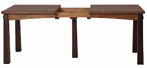 60 x 34 Shaker Dining Table in Rustic and Frontier Oak