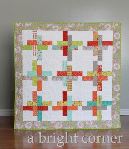 Hello Washi baby quilt