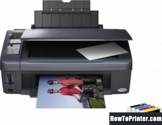 Reset Epson DX7400 printer with Resetter program