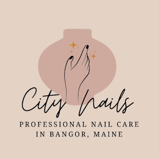 City Nails logo