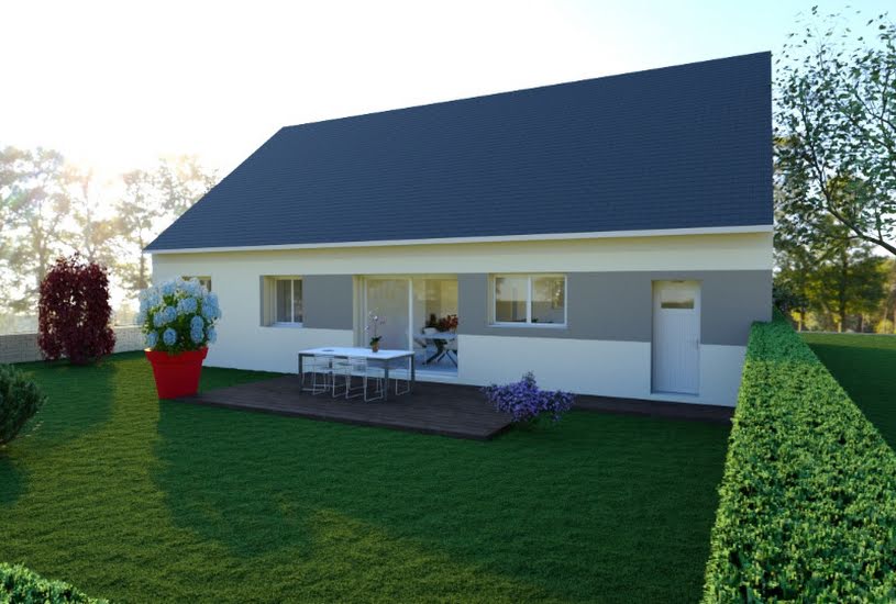  Vente Terrain + Maison - Terrain : 405m² - Maison : 100m² à Sainte-Jamme-sur-Sarthe (72380) 