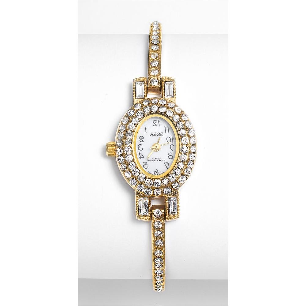 Vintage Art Deco Wedding Watch with Mother of Pearl Face