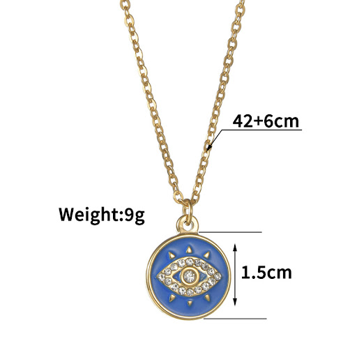 Title 2, INS French Retro Stainless Steel Necklace. A ti...