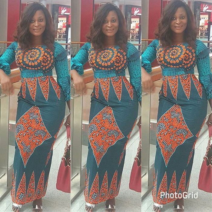 Latest Long ankara Dress Styles 2017 (10)