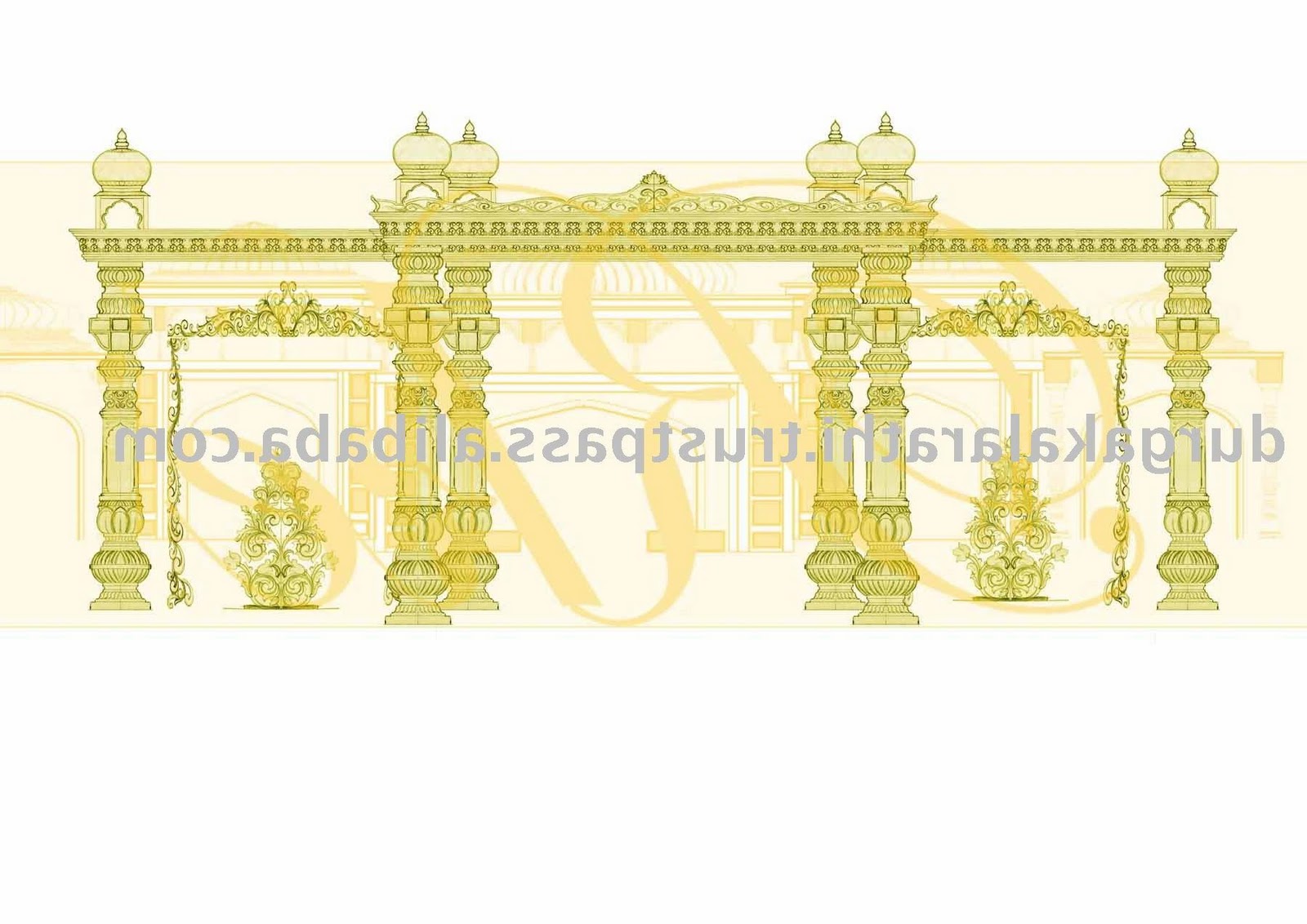 6 pillar wedding mandap NEW