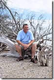 Andy on driftwood