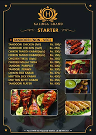 Kalinga Grand menu 3