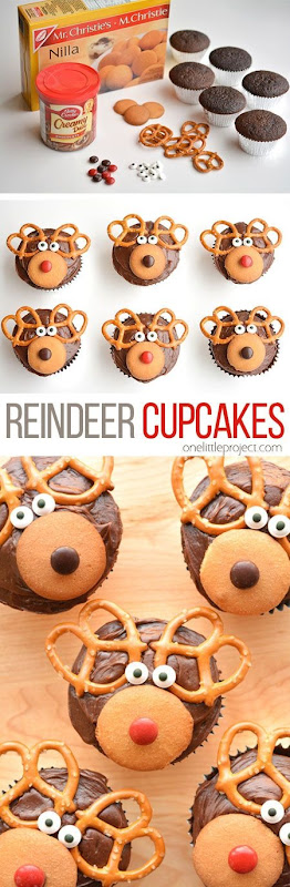 easy reindeer cupcakes