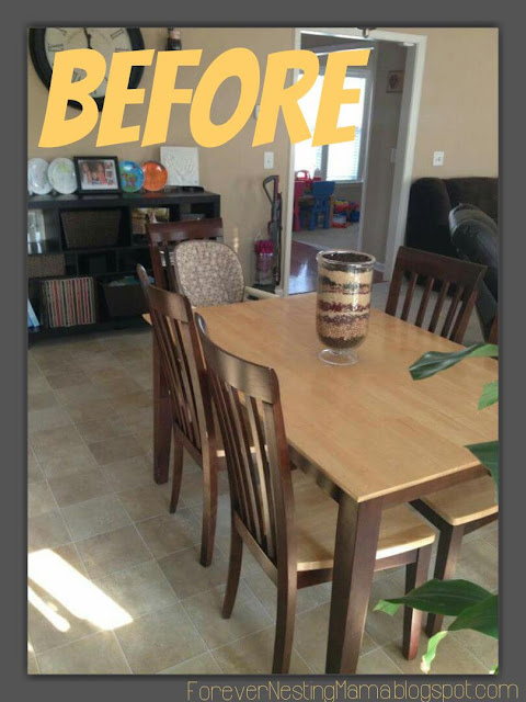 http://forevernestingmama.blogspot.com/2016/03/kitchen-table-redesign.html