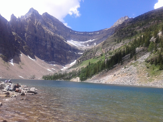 LAS ROCOSAS DE CANADA. YELLOWSTONE Y GRAND TETON. - Blogs de Canada - Lake Louise. Ruta combinada de Lake Agnes y Plain of Six Glaciers. 2 de Julio (16)