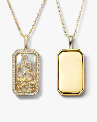 Title 11, 12 Constellation Necklace With Diamonds Twelve ...