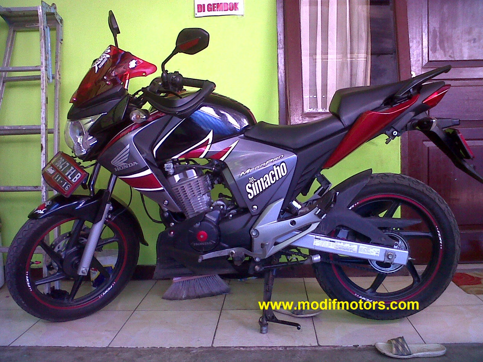 Kumpulan Modifikasi Motor Honda Mega Pro 2011 Terbaru Modifikasi