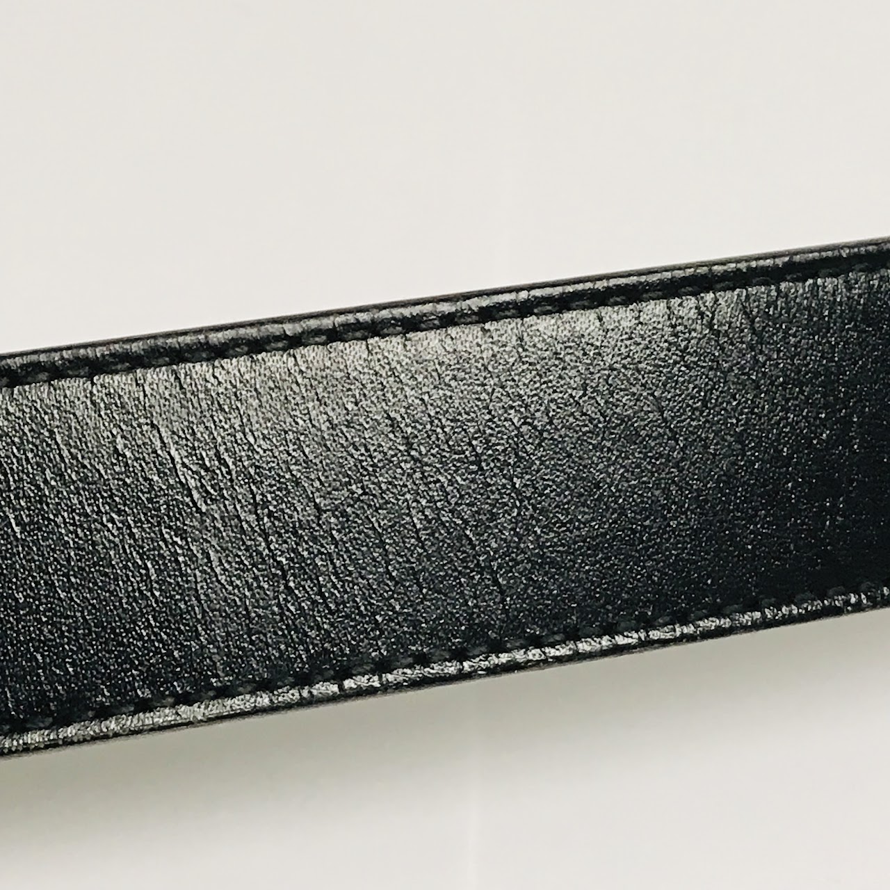 Gucci Black Leather Belt