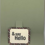 Click to Expand FS1131-F Say Hello
card inside