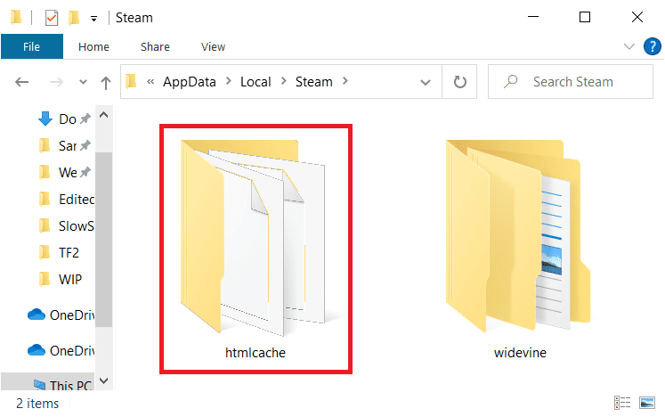 folder htmlcache w danych aplikacji Steam