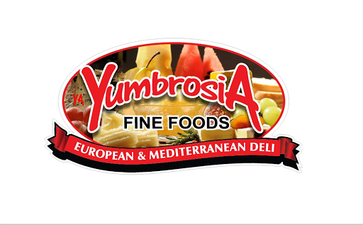 Yumbrosia Fine Foods European & Mediterranean Deli& south indian logo