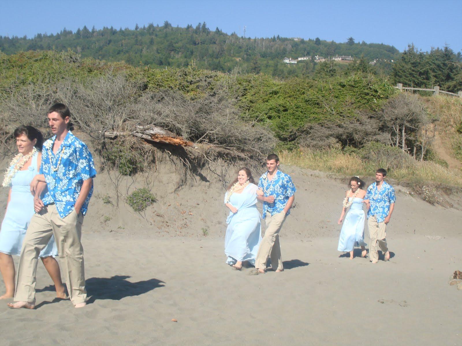 Hawaiian Themed Wedding