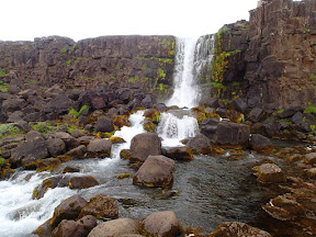 Wodospad Öxarárfoss