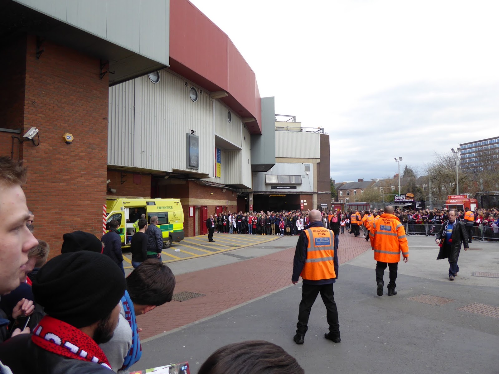 Old Trafford post-match