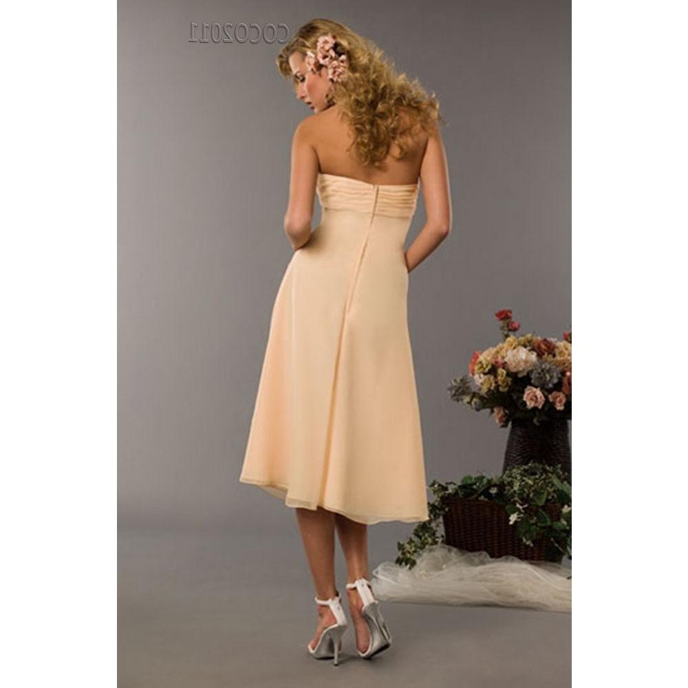 Exquisite light orange chiffon