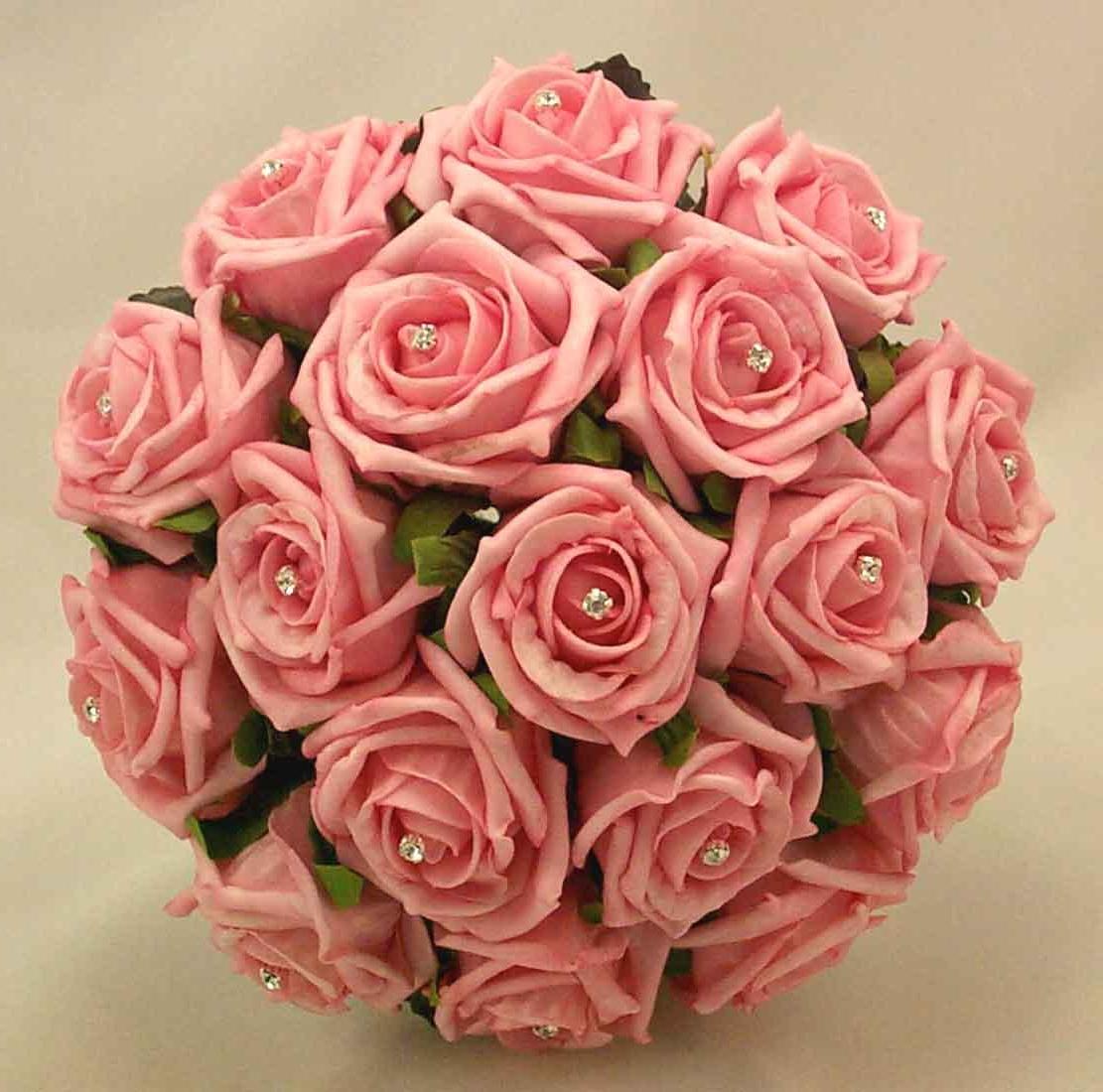 Pink Rose Diamante