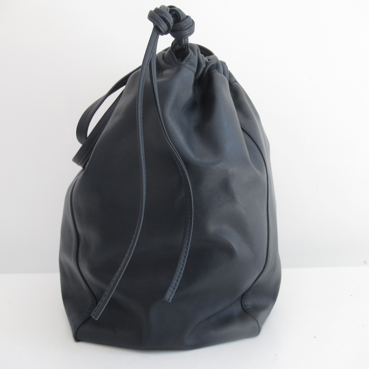 Céline Midnight Blue Drawstring Tote