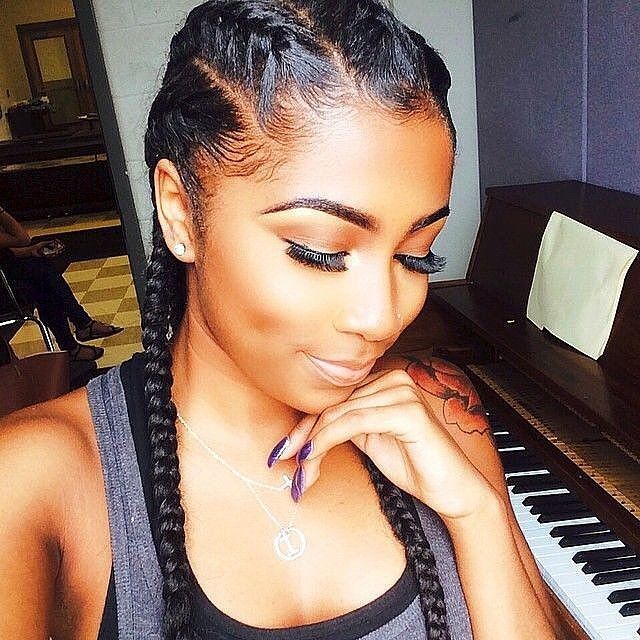 Goddess Braided Hairstyles Ideas for Black Women 