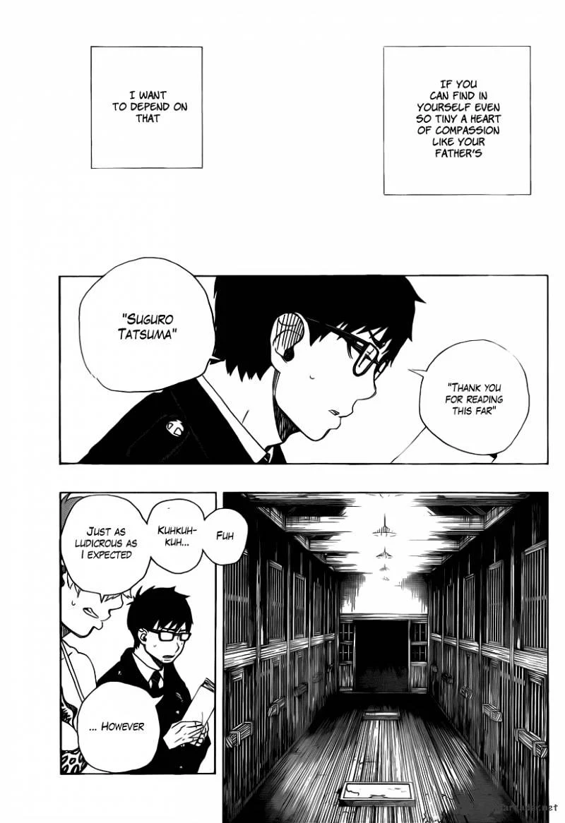 Blue Exorcist Page 29