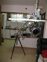 DSLR on jib/crane