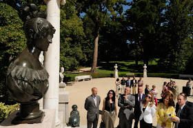 La réplica de la Venus de la Alameda y de La Exedra en el Jardín El Capricho