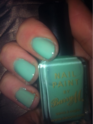 NOTD: Barry M 304 Mint Green