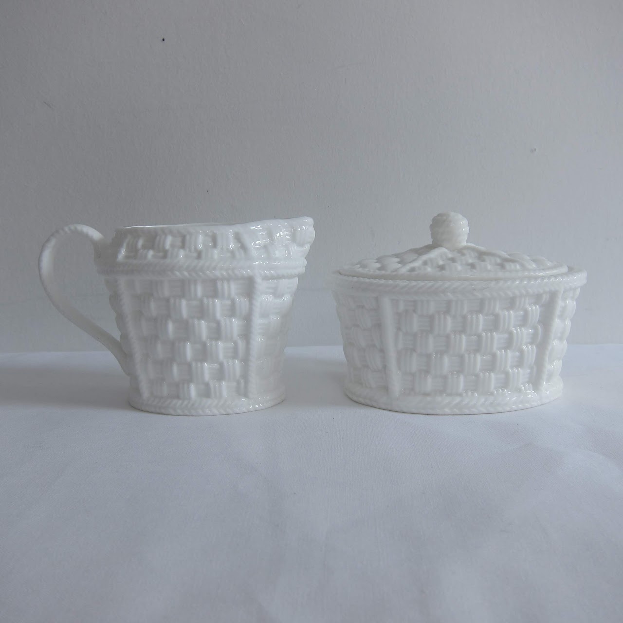 Tiffany & Co. 'Tiffany Weave'  Tea For Two Set