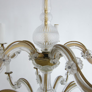 Crystal 15-Arm Chandelier