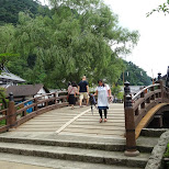 traditional bridge at Edo Wonderland in Nikko, Totigi (Tochigi) , Japan