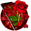 アプリのダウンロード 3D Rose Bloom Lock Theme をインストールする 最新 APK ダウンローダ