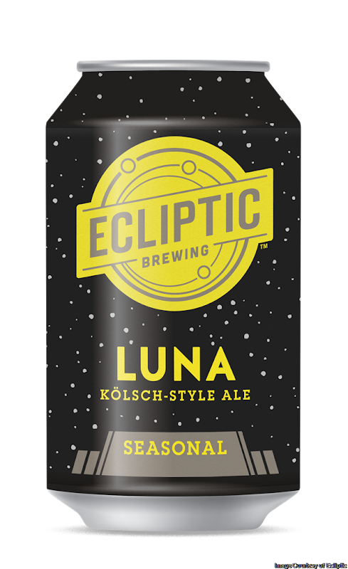 Ecliptic Brewing Releasing Luna Kölsch In Early Jan 2019