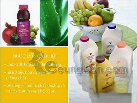 Nước uống dinh dưỡng Aloe Vera Gel ® mã số 015