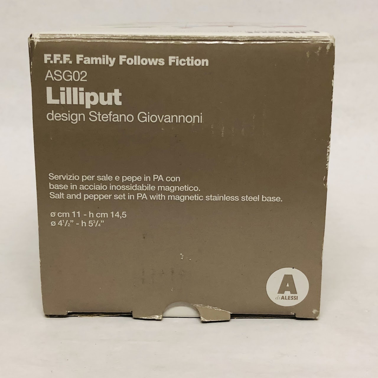 Alessi Lilliput Salt & Pepper Shaker